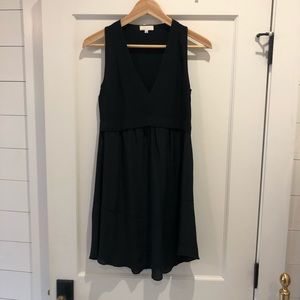 Aritzia Wilfred Black Fit and Flare Dress